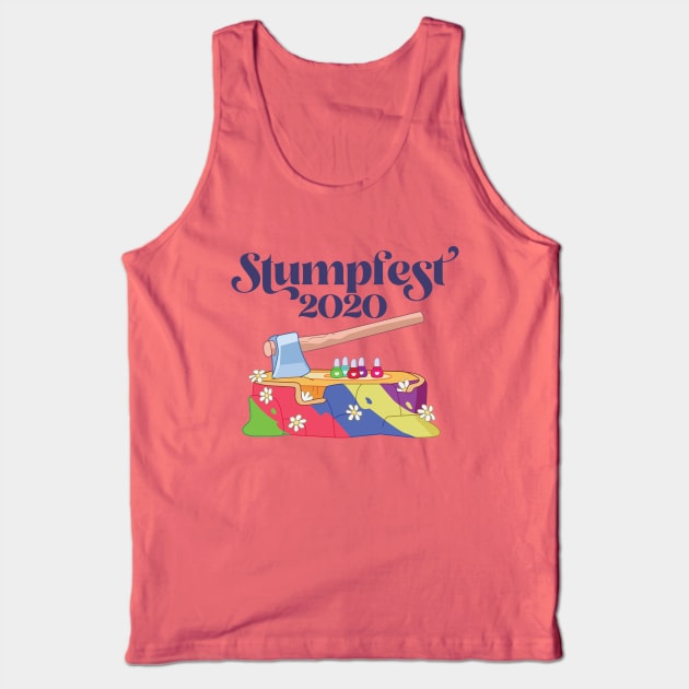 Stumpfest 2020 Tank Top by Cat Bone Design